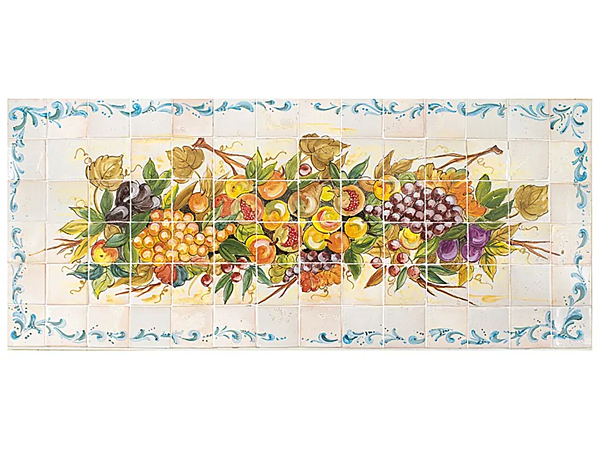 Керамическая декоративная панель L_Antica Deruta PN NM 06 PN NM 06 фабрика L'Antica Deruta из Италии. Фото №1
