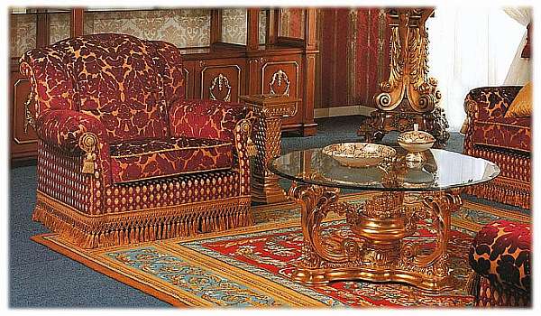 Стол журнальный ASNAGHI INTERIORS 983303 фабрика ASNAGHI INTERIORS из Италии. Фото №1