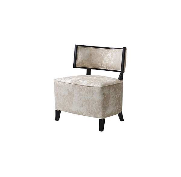 Кресло из массива дерева с мягкой обивкой DECORA ( LCI STILE) MN40L фабрика DECORA ( LCI STILE) из Италии. Фото №2