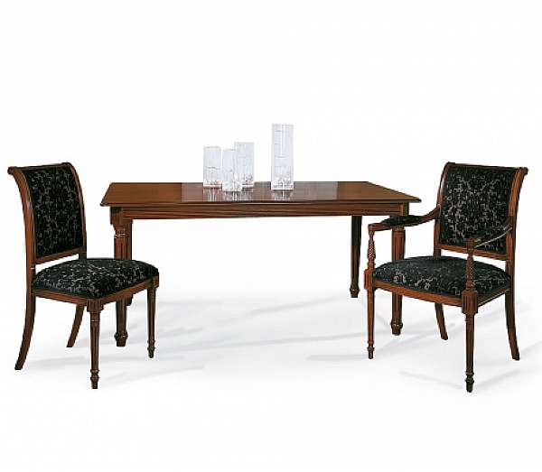Стол SEVEN SEDIE 0282TA02 фабрика SEVEN SEDIE из Италии. Фото №1
