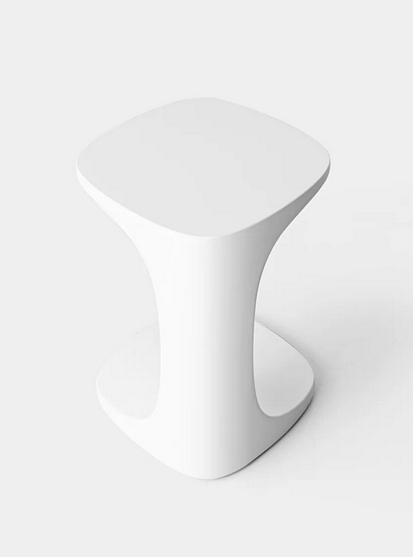 Кофейный столик квадратной формы из пластика для сада Kristalia Font 25FON03 фабрика Kristalia из Италии. Фото №2