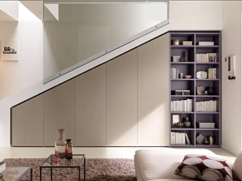 Секционный шкаф на заказ из дерева MORETTI COMPACT NC304 фабрика MORETTI  COMPACT из Италии