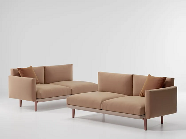 Модульный садовый диван из ткани BOMA KETTAL KS2501200 фабрика KETTAL из Италии. Фото №4