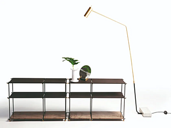 Секционный книжный шкаф из дуба VIBIEFFE 9900 E Spirit 9900001