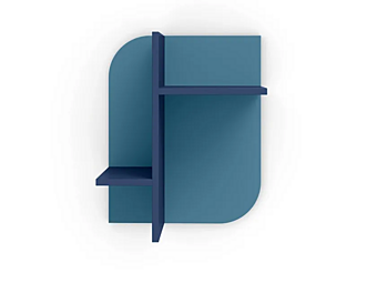 Настенная модульная полка из дерева NIDI Cloud фабрика nidi из Италии