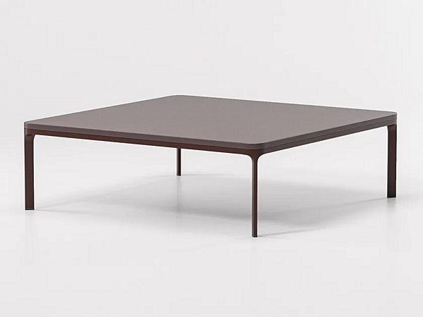 Кофейный столик из камня квадратной формы PARK LIFE KETTAL KS1100900 фабрика KETTAL из Италии. Фото №1