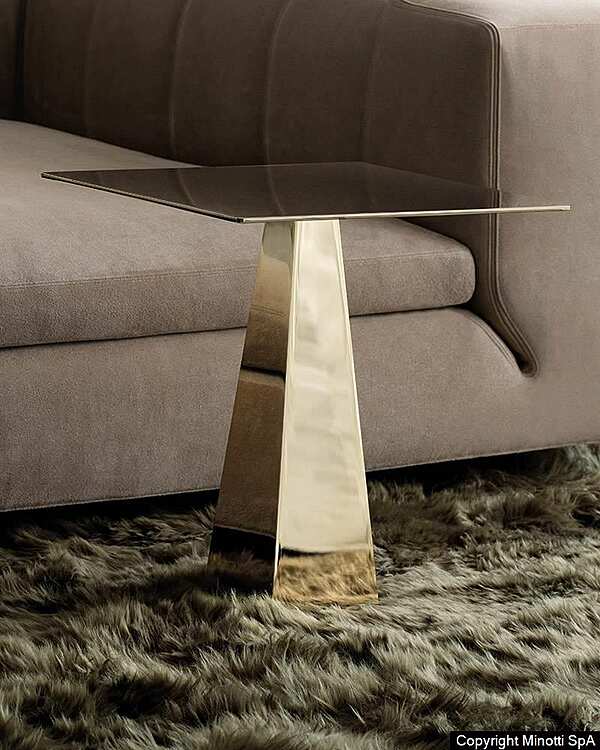 Журнальный стол MINOTTI Cameo  фабрика Minotti из Италии. Фото №2