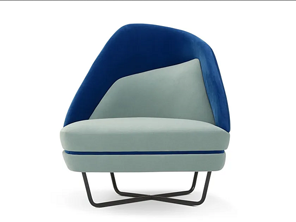 Кресло с мягкой спинкой из бархата Adrenalina BIXIB1P фабрика ADRENALINA из Италии. Фото №5