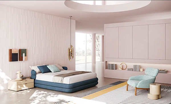 Коврик ручной работы в полоску из шерсти CASAMILANO CROSS фабрика CASAMILANO из Италии. Фото №4