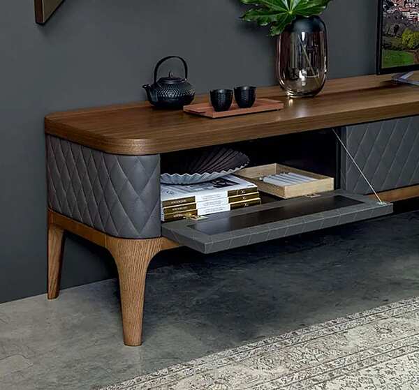 Тумба под ТV TONIN CASA Modern Collection TIFFANY - T6447 фабрика TONIN CASA из Италии. Фото №3