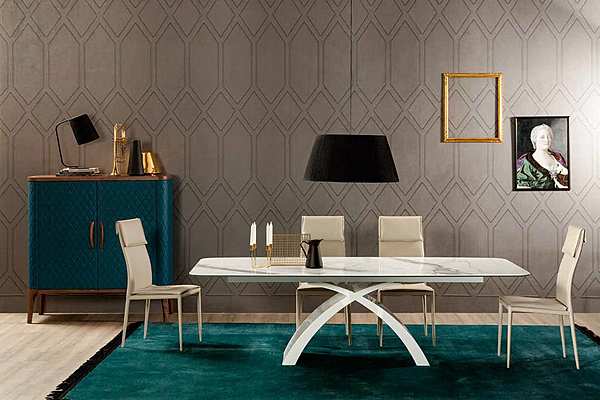 Стол TONIN CASA Modern Collection TOKYO - 6951 фабрика TONIN CASA из Италии. Фото №5
