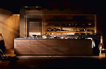 Кухня VALCUCINE Artematica Noce Tattile Кухня VALCUCINE Artematica Noce Tattile фабрика VALCUCINE из Италии