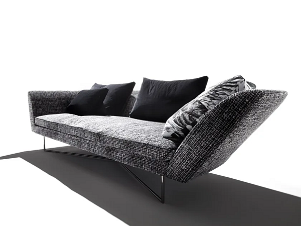 Диван с мягкой спинкой из ткани ERBA ITALIA Little фабрика ERBA ITALIA из Италии. Фото №1