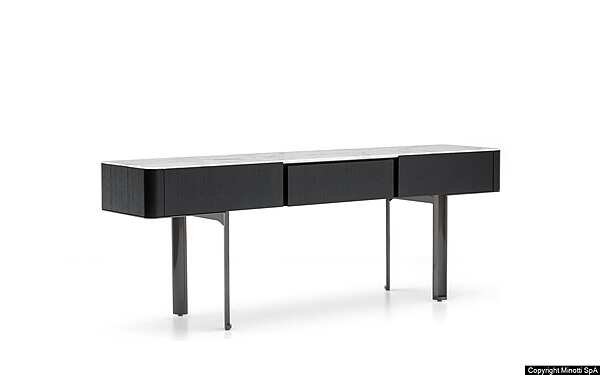 Тумба MINOTTI Lou "Sideboard" Christophe Delcourt фабрика Minotti из Италии. Фото №2
